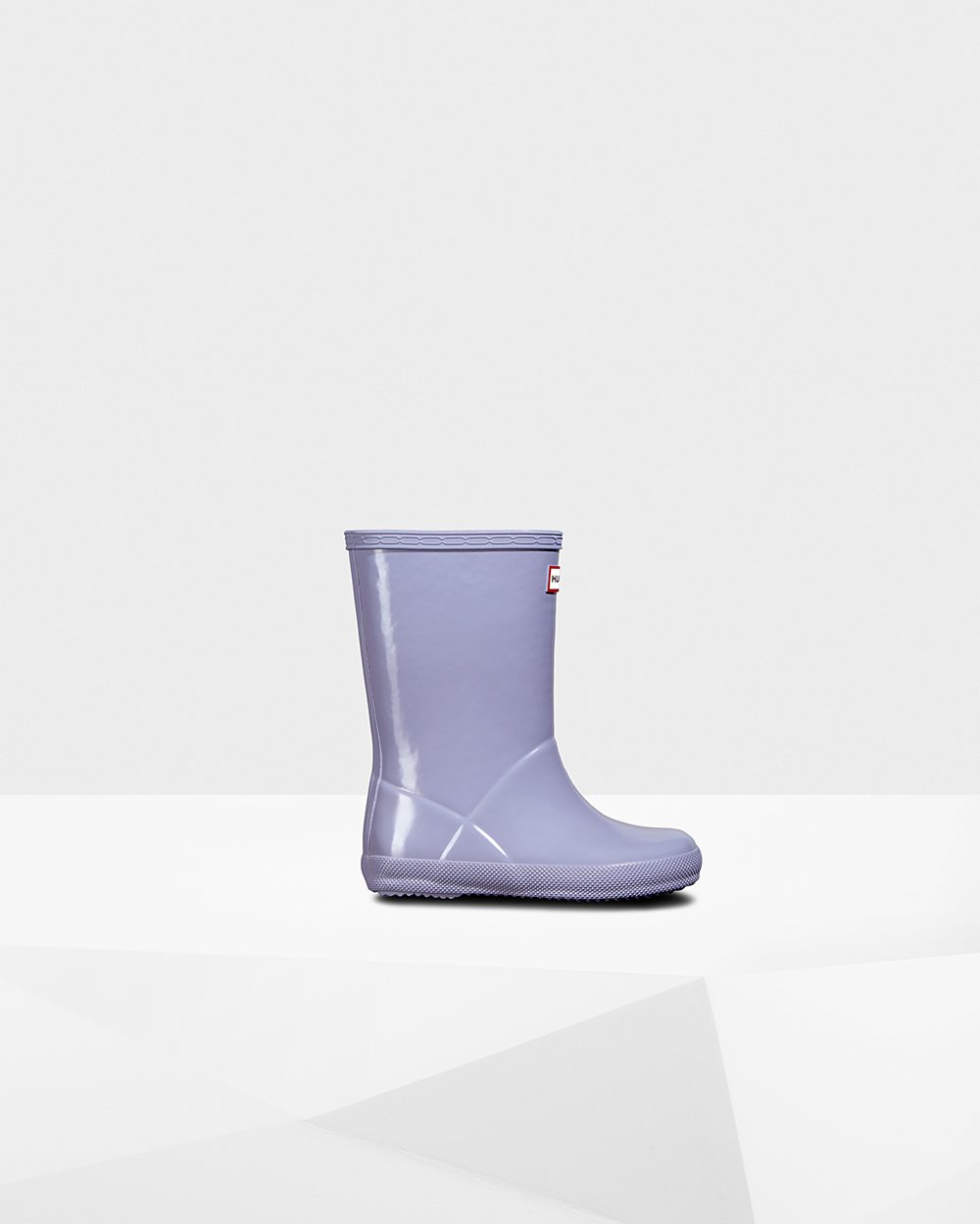 Hunter Original First Classic Gloss Rain Boots - Buy Online Kids Purple - CRQFND698